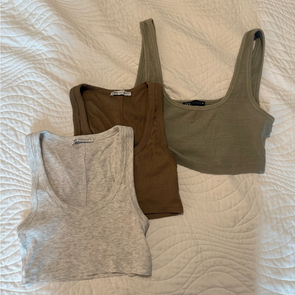 Zara Tank tops